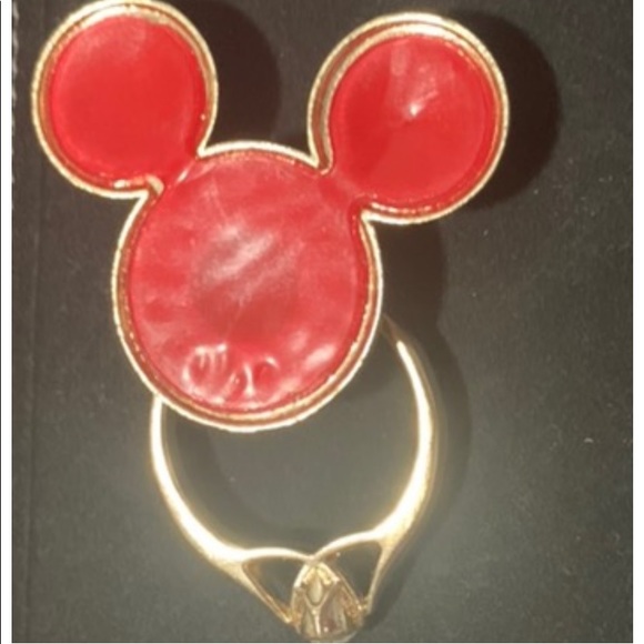 Phone Mickey Mouse Sticker with Ring - Picture 3 of 3